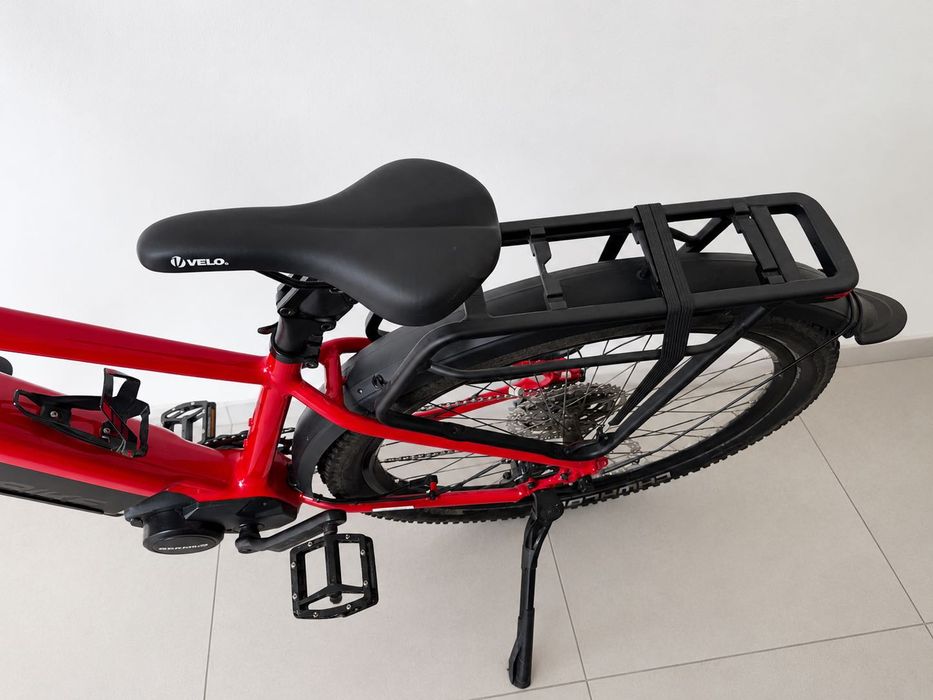 Rower elektryczny turystyczny z manetką gazu Ecobike RX 500 Black Red SUV - 432 km - rok: 2025; bateria 20Ah; rama '17 [160-177cm]; rozmiar: S