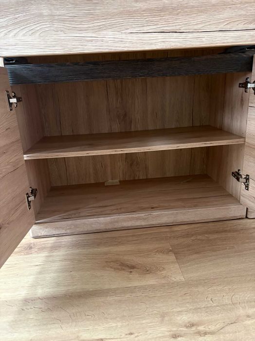 Komoda 2 szt. jasny dąb Meble Wójcik, loft, industrialny, skandynawski