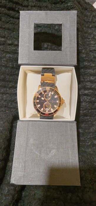 Часы Ulysse Nardin Automatic Black-Gold