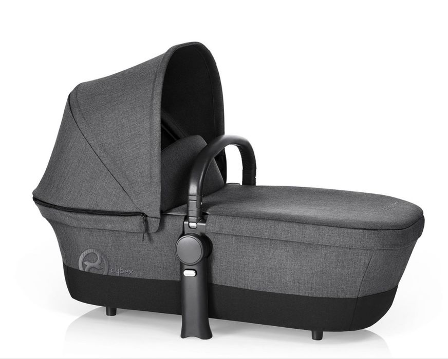 priam carry cot cybex manhattan grey сайбекс приам коляска люлька 2в1