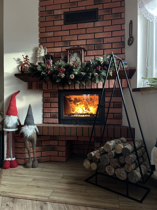 Stojak na drewno choinka