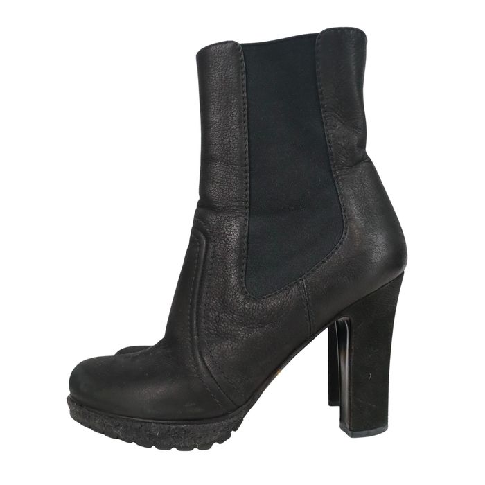 Damskie botki Prada, rozmiar 36, czarne SCH4143