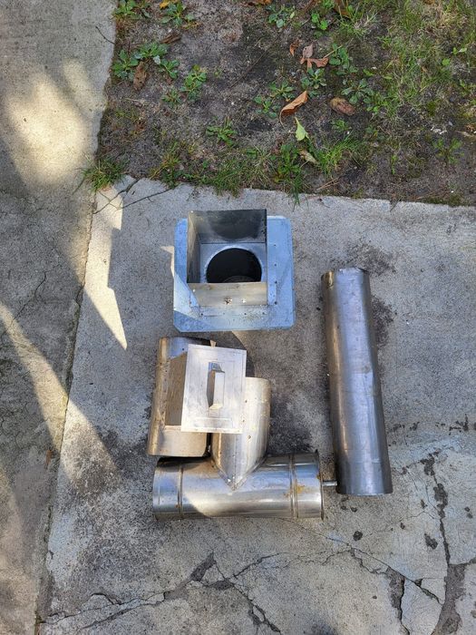 Rury kolanka kominowe