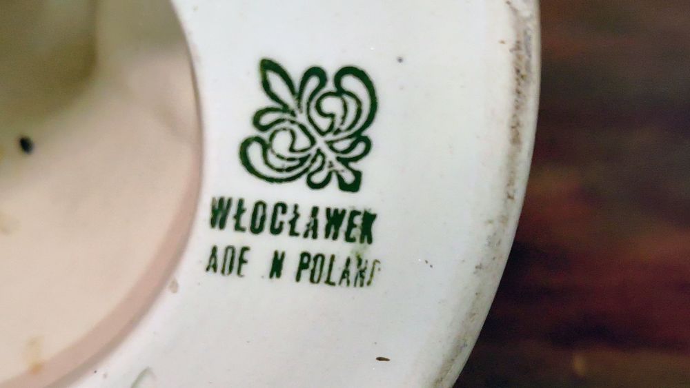Stary polski świecznik