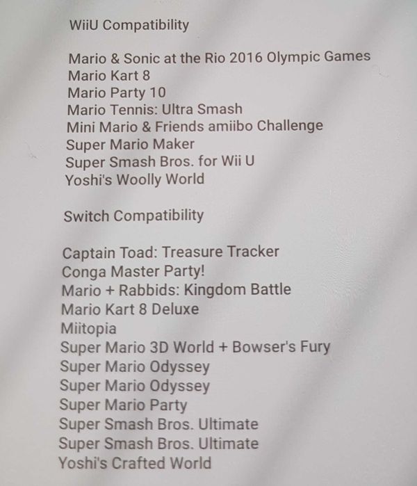 Karty Amiibo Nintendo Switch Mario Bowser Peach Odyssey Wedding