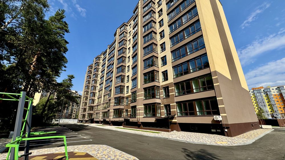 Продам 1к квартиру на 4 поверсі ЖК Лісовий Масани! Будинок зданий! єОселя/єВідновлення/житл.ваучер