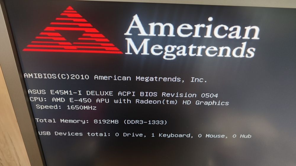 Płyta główna Asus E45M1-I Deluxe (CPU) + WiFi | Idealna do NAS!