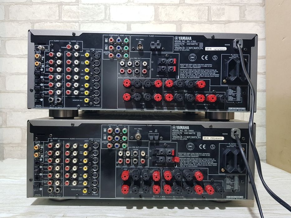 Пульт!7.2AV ресивер Yamaha RX-V650/750  2х145Вт б/у з Німеччини