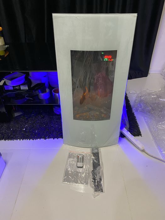 Камін електричний з Німеччини Klarstein Lausanne Lamington 10038006