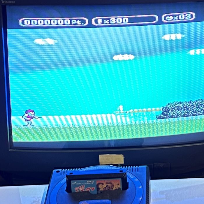 Totsuzen Machoman gra Nintendo Famicom Pegasus konsola