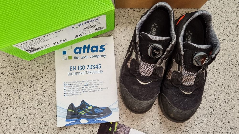 Obuwie ochronne bhp robocze Altas Flash 3200 rozm 36