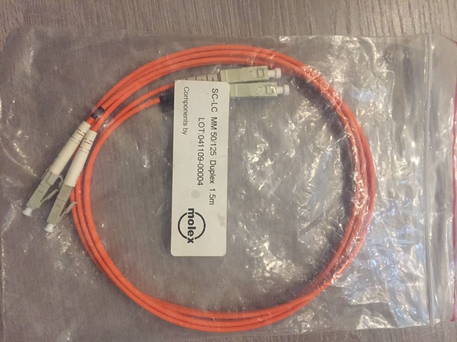 Патч-корд оптический. Molex SC-LC