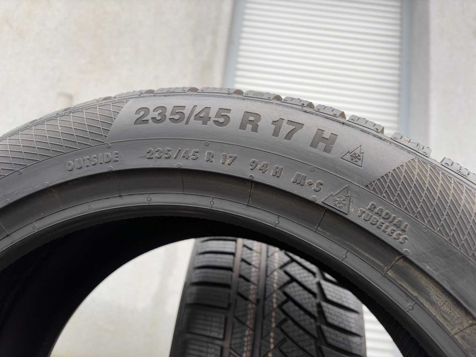 2szt zimowe NOWE  235/45R17 Continental TS850P 2024r 94H