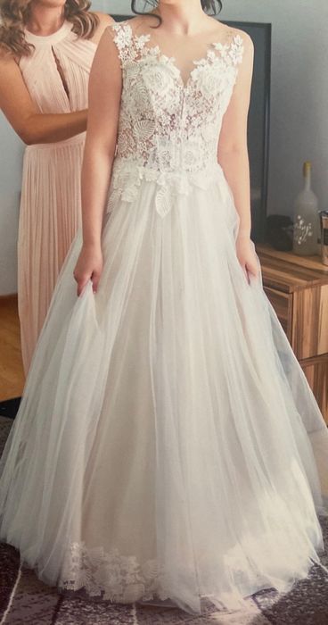 Suknia ślubna roz. S