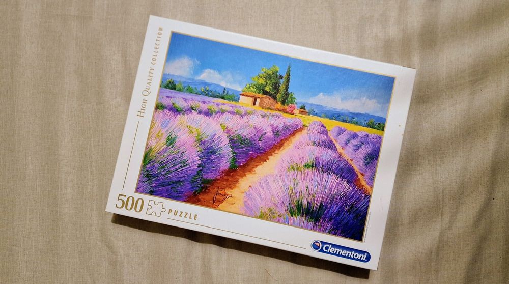 Puzzle 500 Clementoni - Lavender Scent - Zapach Lawendy