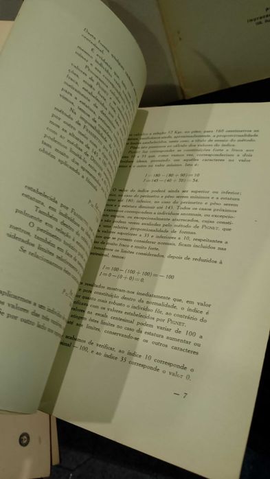 Antropologia - Hugo de Magalhães 1942/44 - 3 unidades