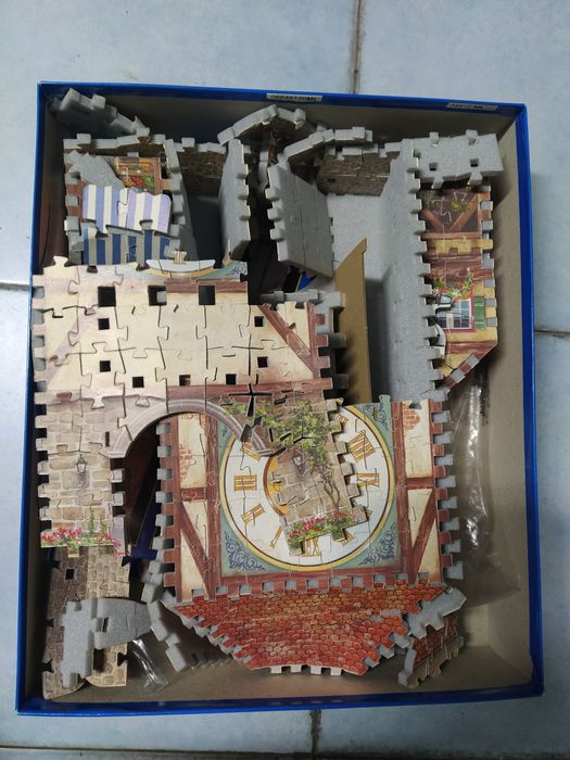 Puzzle 3D - Torre de Relógio da Baviera