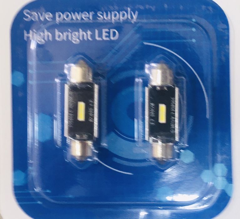 Led c5w tubular 31/36/39/41mm 8w canbus