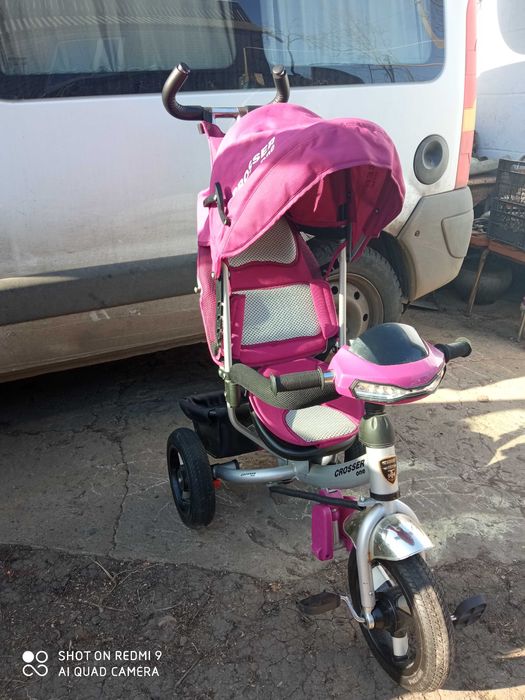 Велосипед с ручкой