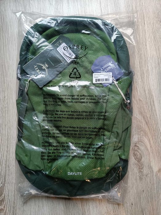NOWY Plecak turystyczny / miejski Osprey Daylite - green canopy
