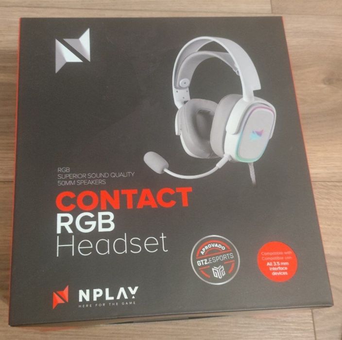 Auscultador / Headset RGB - Nplay 4.7 Novo