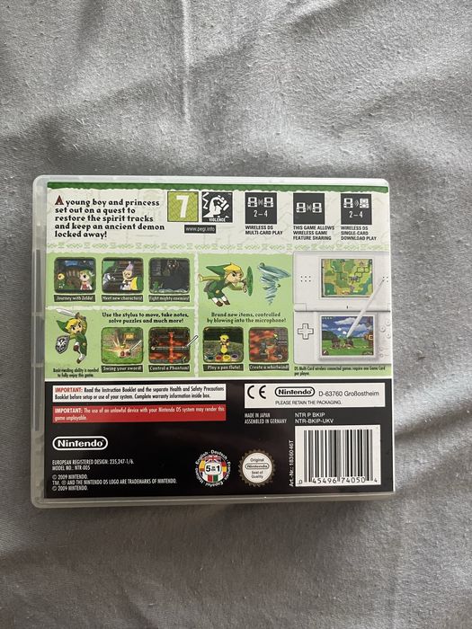 Zelda Spirit Tracks Nintendo DS