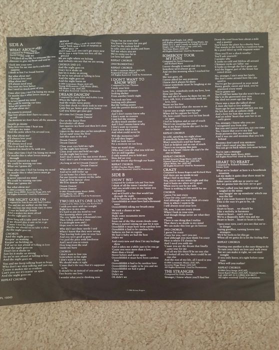 Disco de vinil (Kenny Rogers)