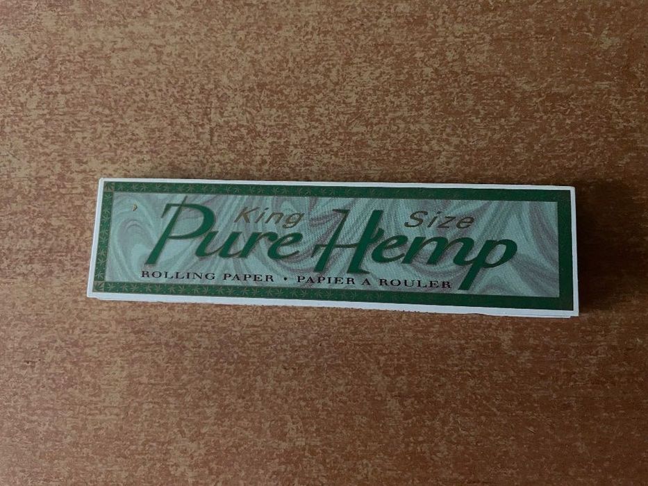 Bibułki Smoking PURE HEMP konopne długie king size