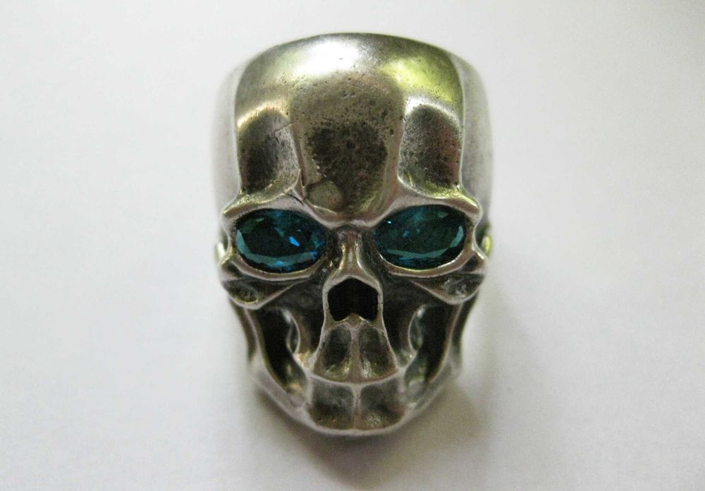 Серебряный перстень череп,кольцо, срібний перстень 925,silver ring 925