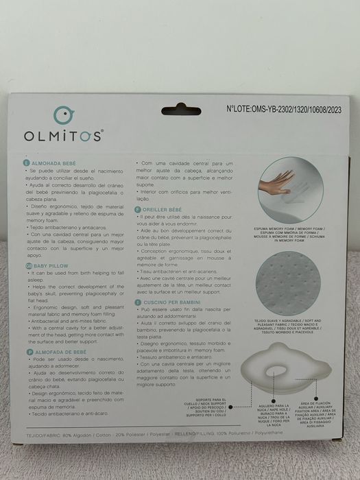 Almocada ergonomica Olmitos