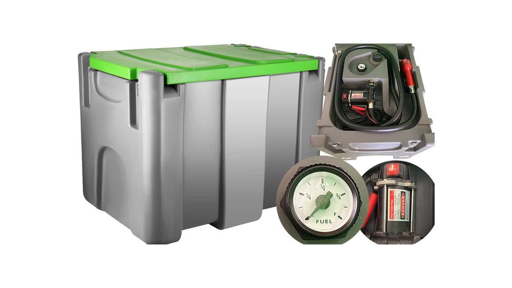 Mobilny zbiornik na paliwo 200L z pompą Metcor DT-200