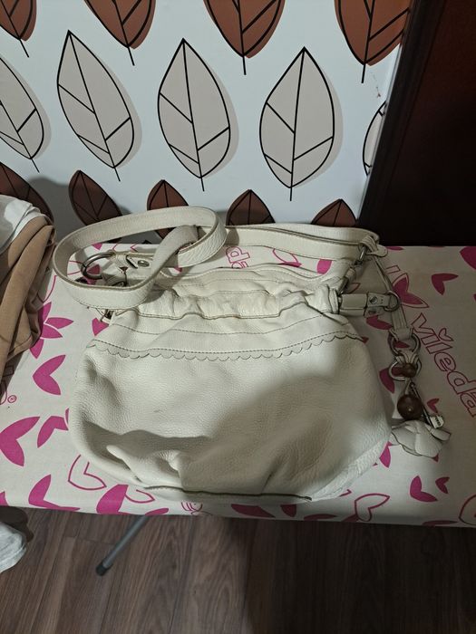 Torebka Fossil skóra naturalna