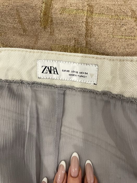 Спідниця ZARA. Юбка зара. Спідниця джинсова