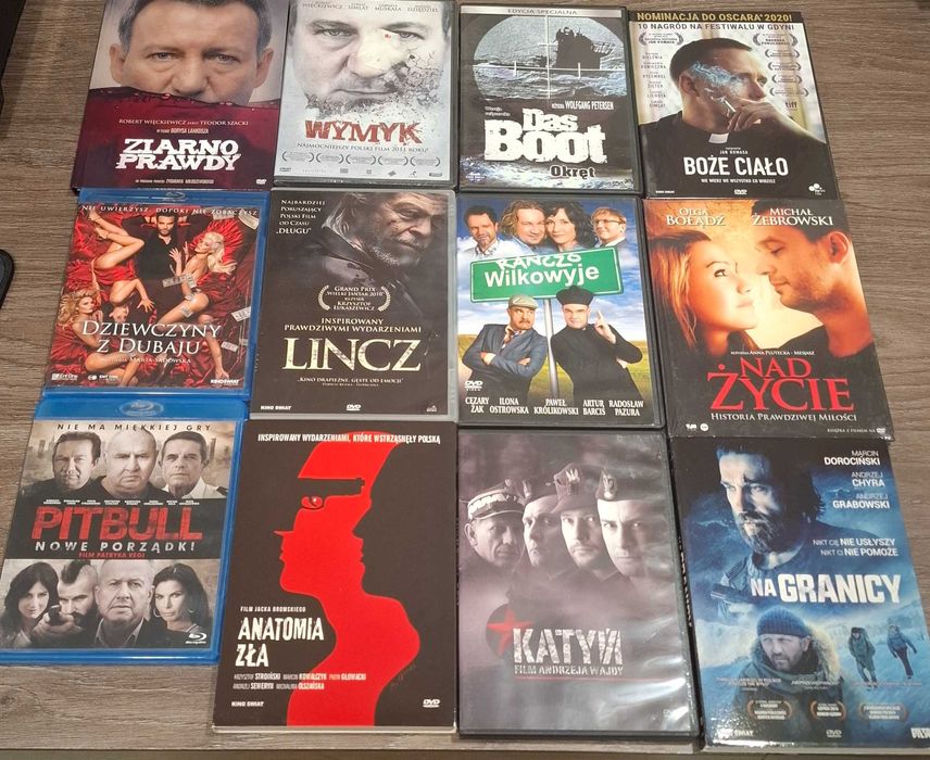 Filmy na DVD lektor stan bdb