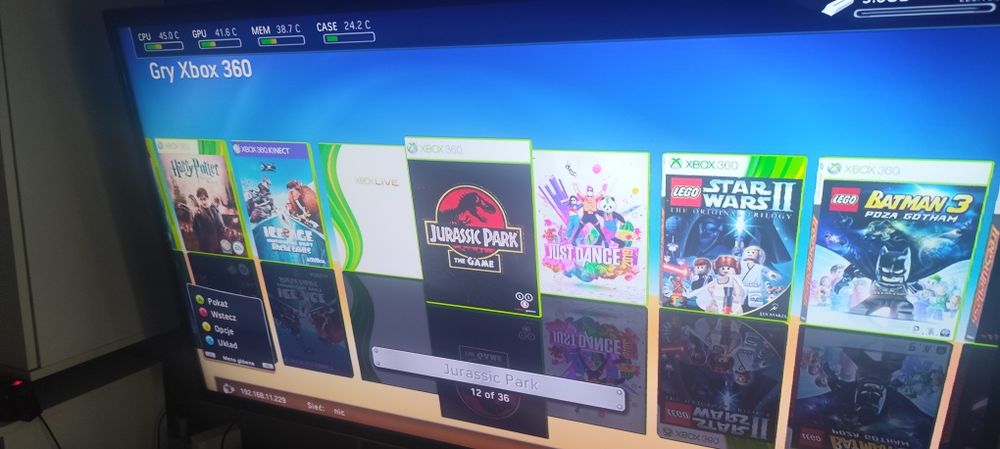 Xbox 360 slim 250 rgh3 lt pad po spa