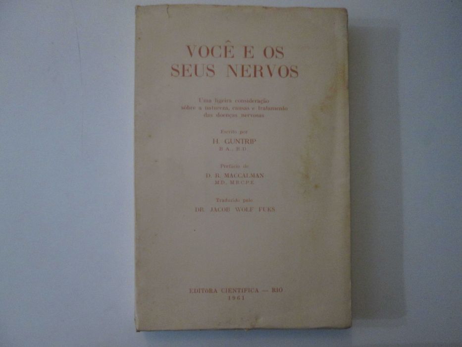 Você e os seus nervos- H. Guntrip