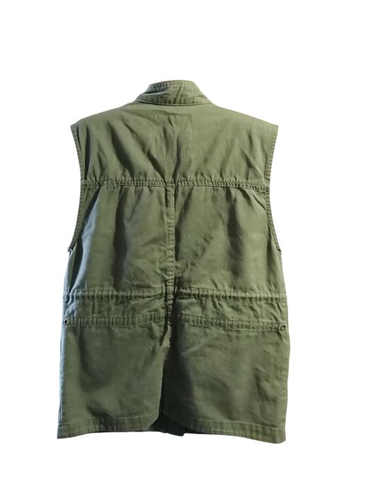 Жилетка Pull and Bear жіноча, розмір S, хакі, з кишенями, мілітарі