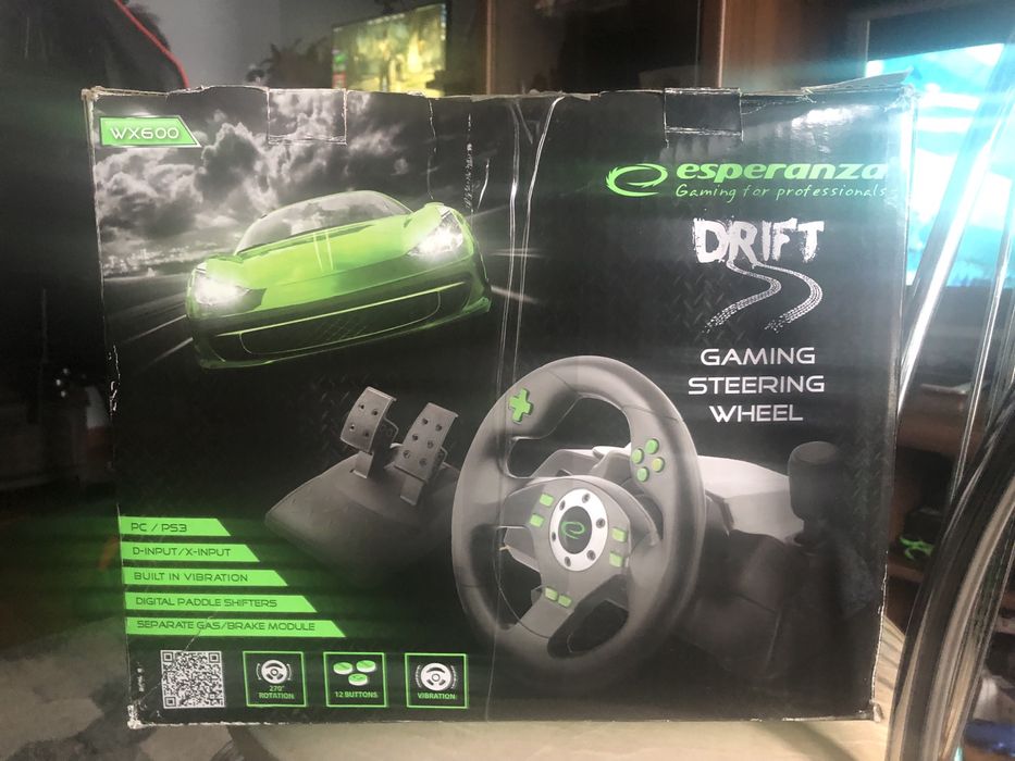 Ігровий руль wx600