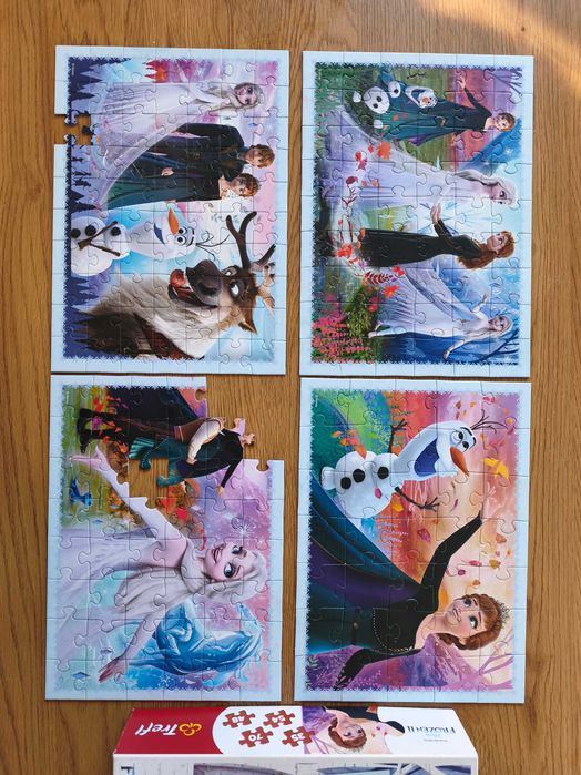 Puzzle Trefl 4in1 Kraina Lodu II 207 el.