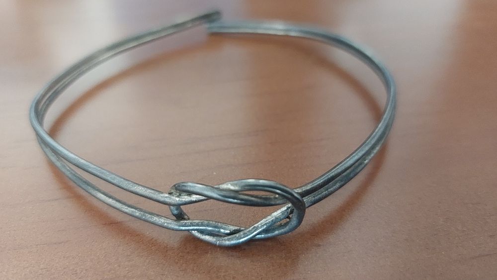 Bracelete antiga  em prata