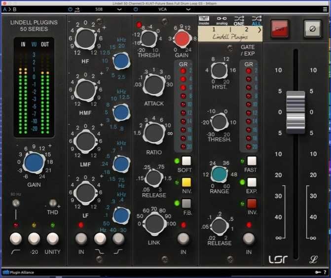 Plugin Alliance Brainworx Lindell Audio 50 Series wtyczka VST