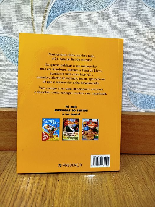 Livro: " Gerônimo Stilton: o manuscrito misterioso"