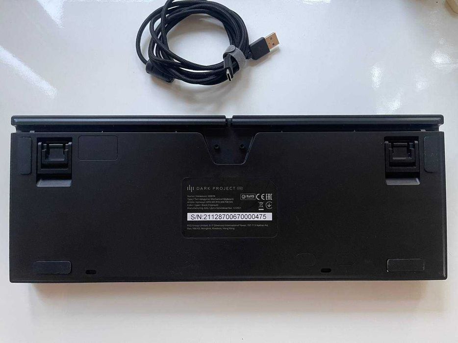 Механічна Клавіатура Dark Project One KD87A Pudding Gateron Yellow