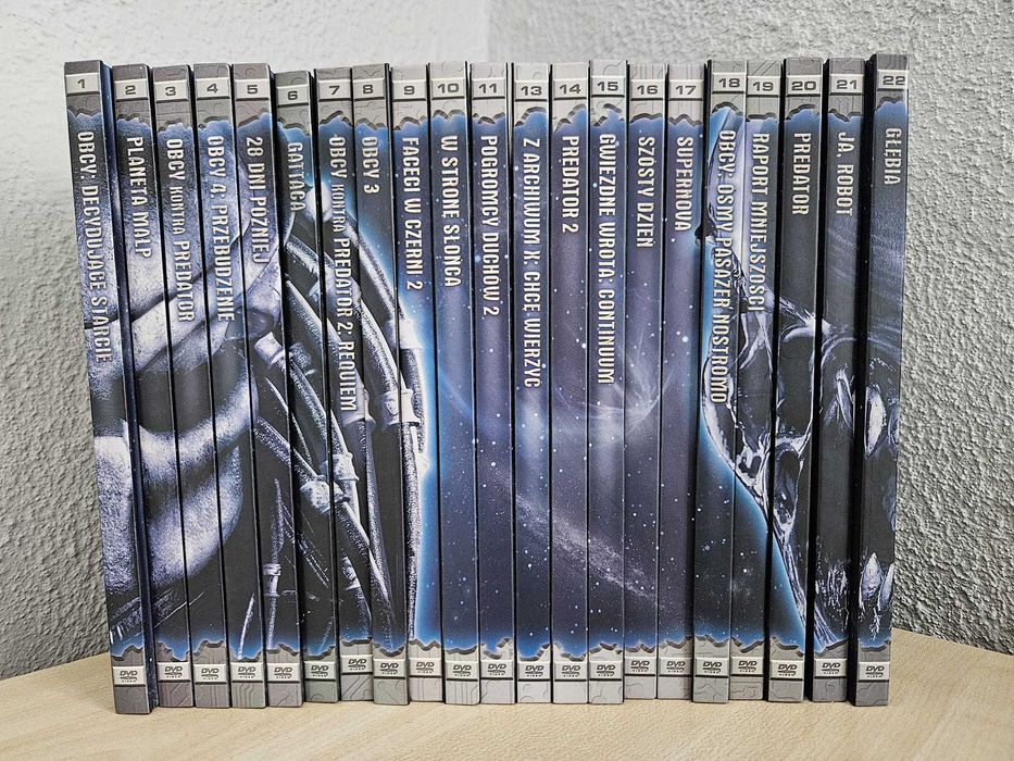 Nieziemska kolekcja filmowa DVD