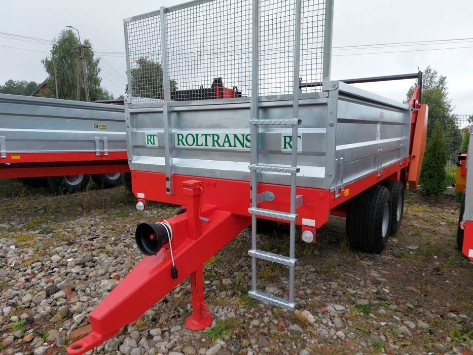 Rozrzutnik ROLTRANS, ładowność 6 t poziome wałki