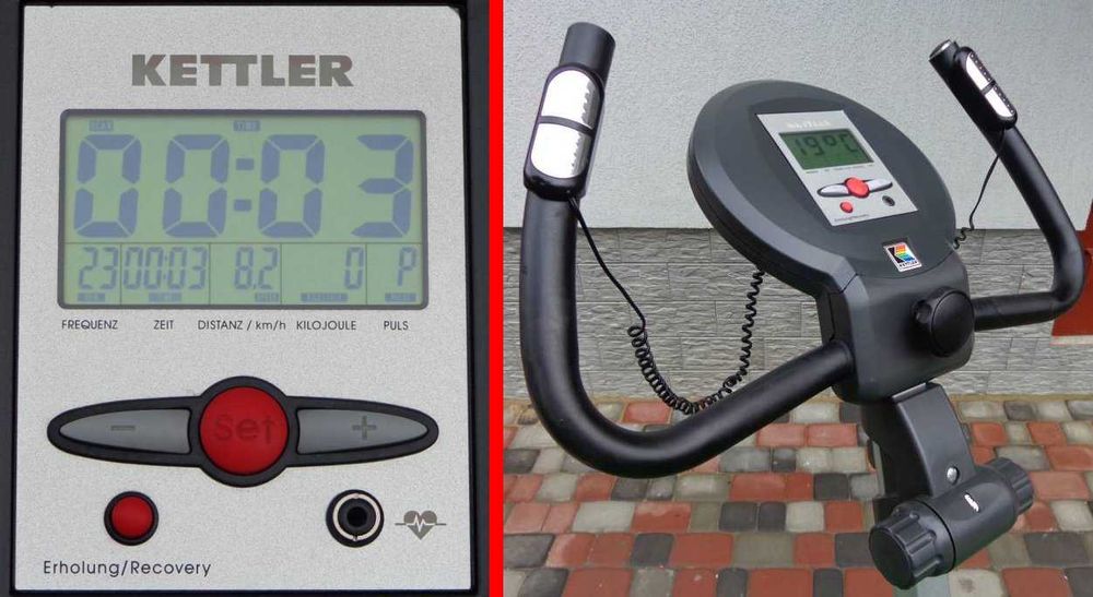 Niemiecki ROWER magnetyczny KETTLER CORSA + sensory PULSU !