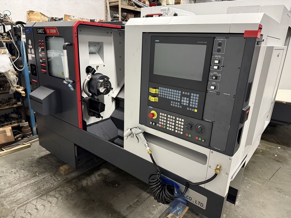 NOWA maszyna tokarka cnc SMEC SL2000M
