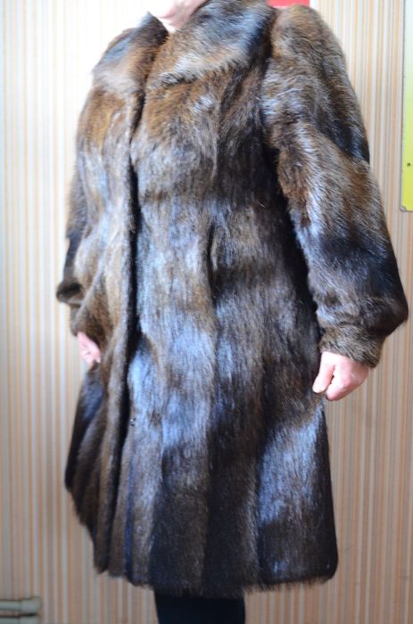 Шуба натуральный мех