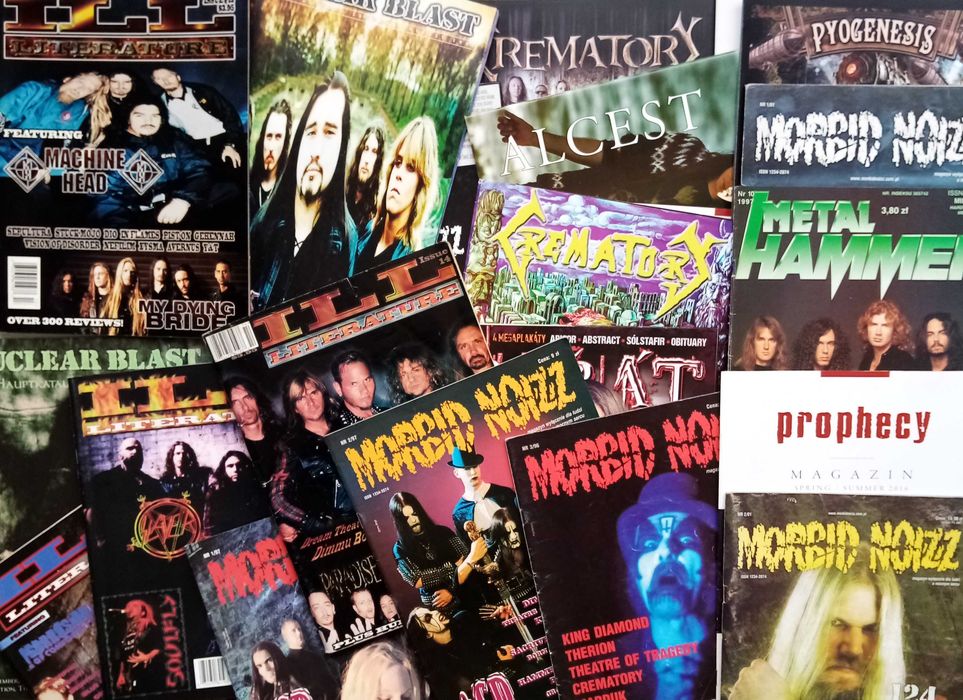 Anathema, My Dying Bride, Paradise Lost, Cradle, Dimmu (Photo/Merch)