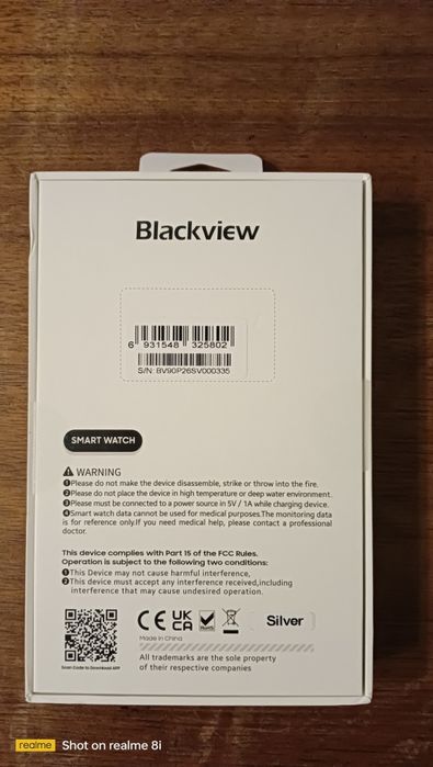 Смарт годинник, Blackview  w 90 pro